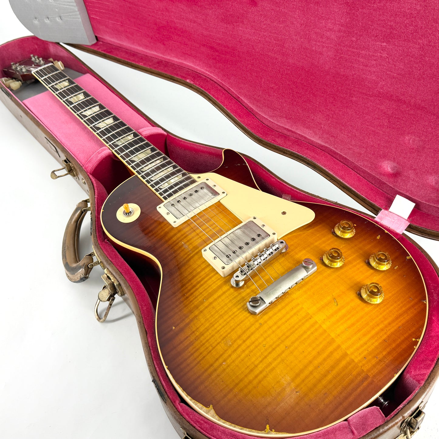 2020 Gibson Custom Murphy Lab 1959 Les Paul Heavy Aged - Slow Iced Tea Fade