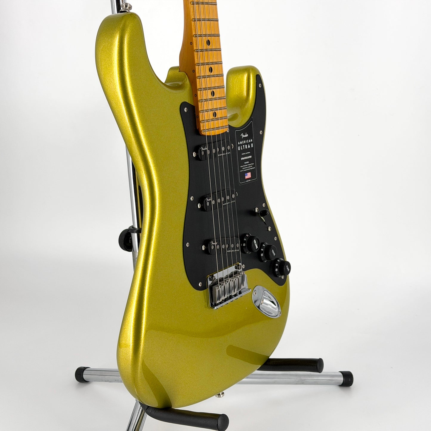 2024 Fender American Ultra II Stratocaster – Solar Flare