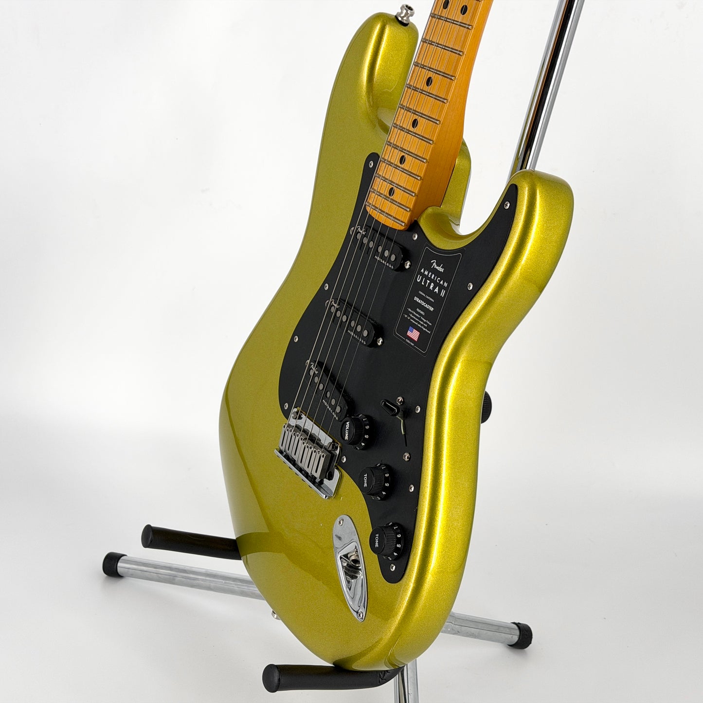 2024 Fender American Ultra II Stratocaster – Solar Flare