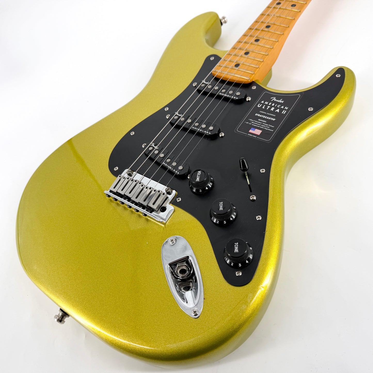 2024 Fender American Ultra II Stratocaster – Solar Flare
