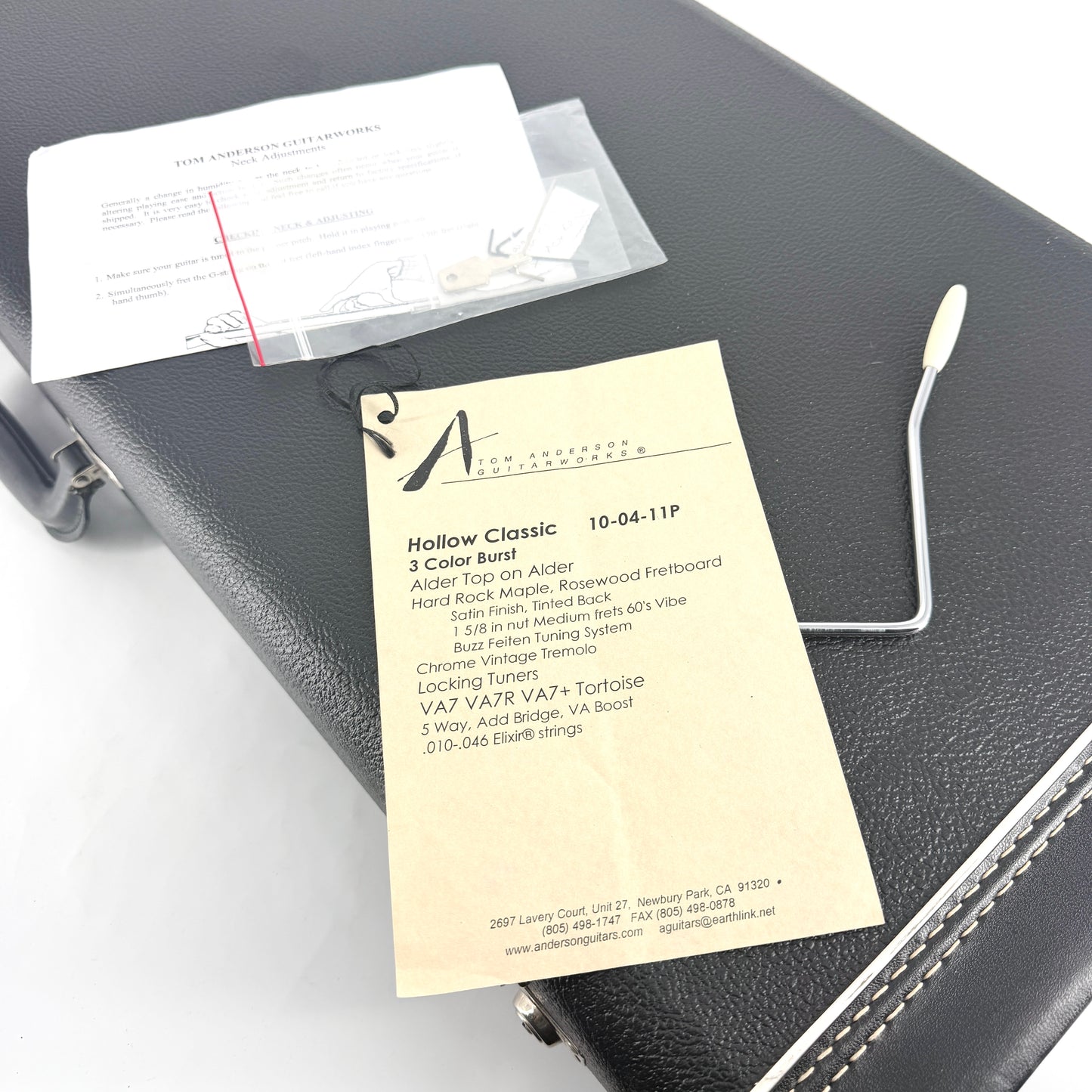 2011 Tom Anderson Hollow Classic - 3 Colour Burst