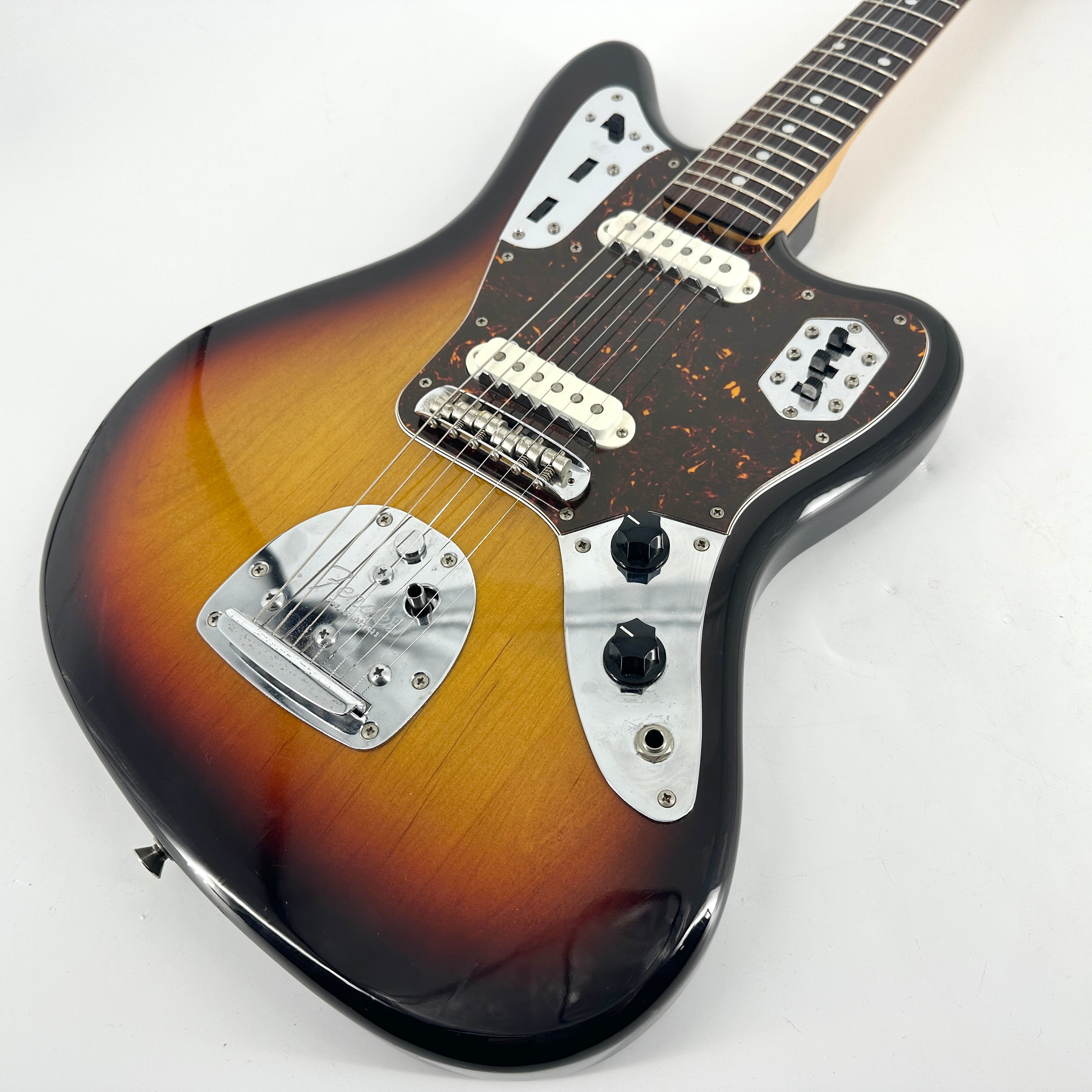 2006-08 Fender Japan Jaguar JG66 - 3 Tone Sunburst – Jordan Guitars