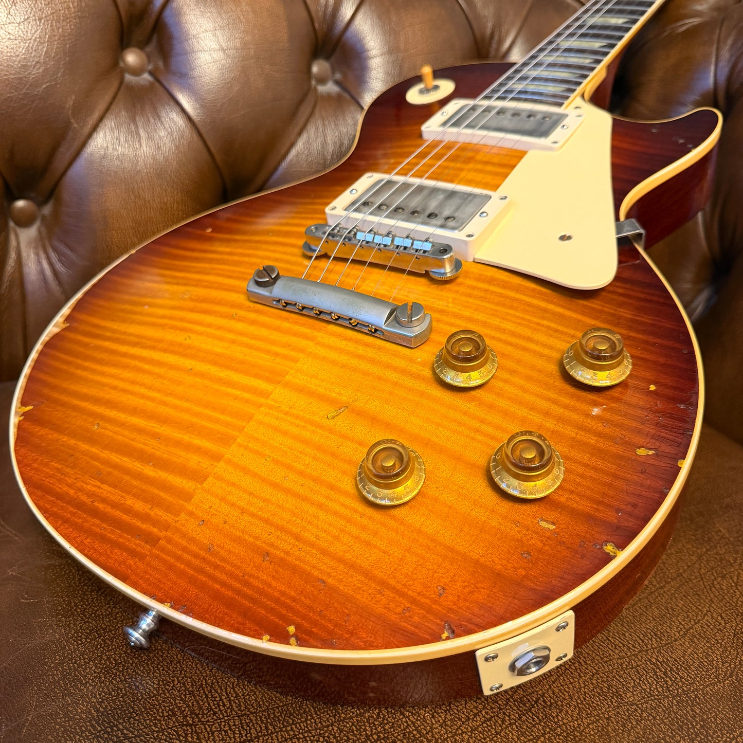 2020 Gibson Custom Murphy Lab 1959 Les Paul Heavy Aged - Slow Iced Tea Fade
