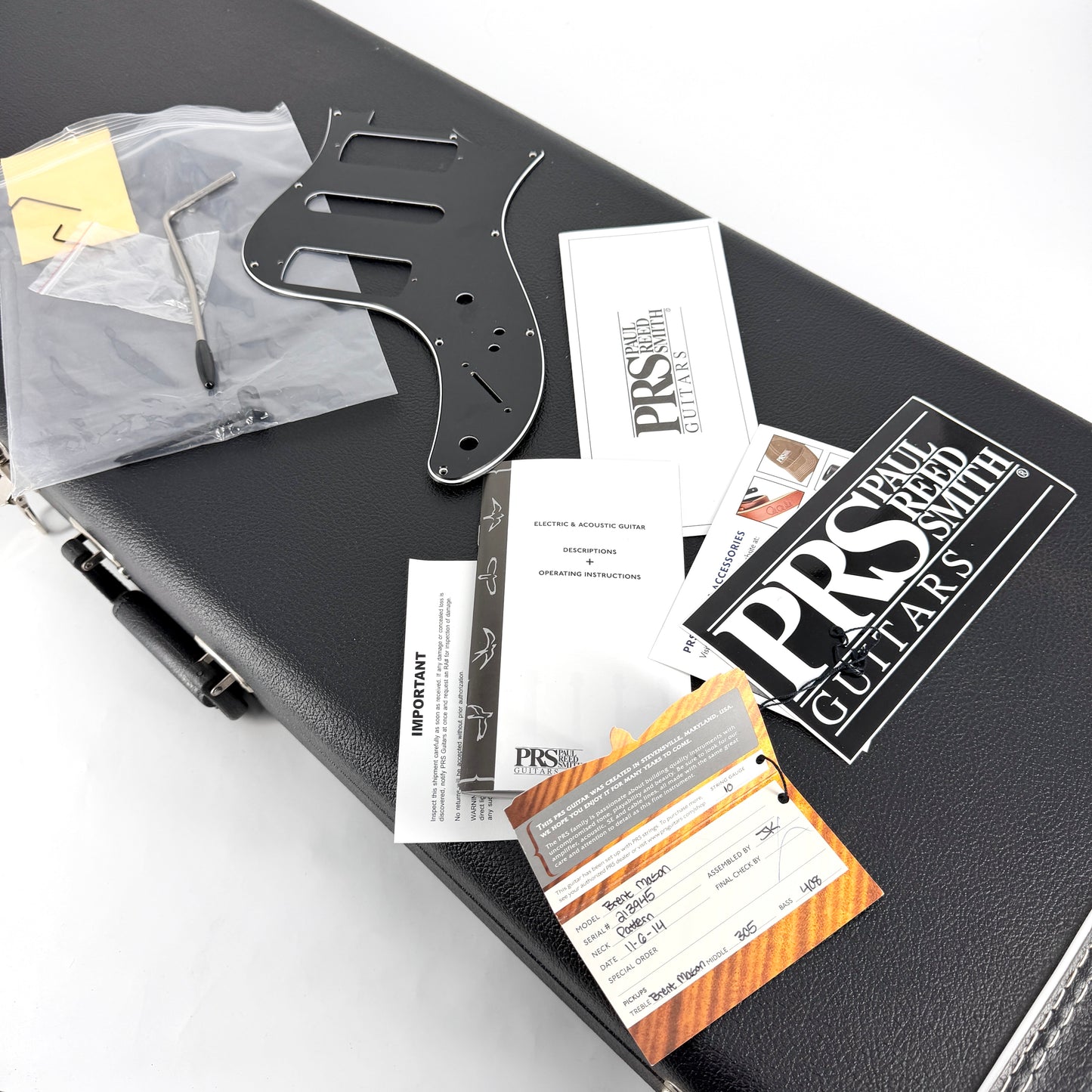 2014 PRS Brent Mason Signature – Antique White