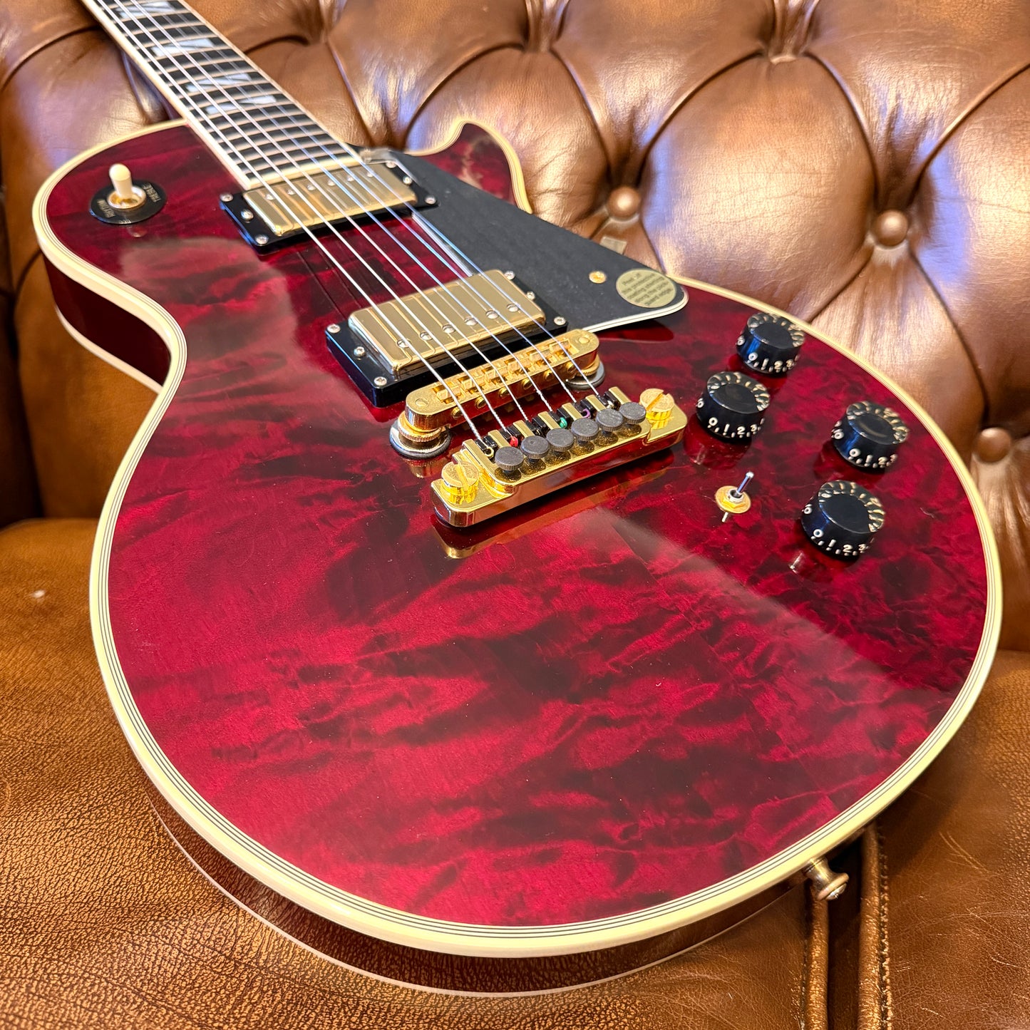 1979 Gibson 25/50 Anniversary Les Paul – Wine Red Quilt