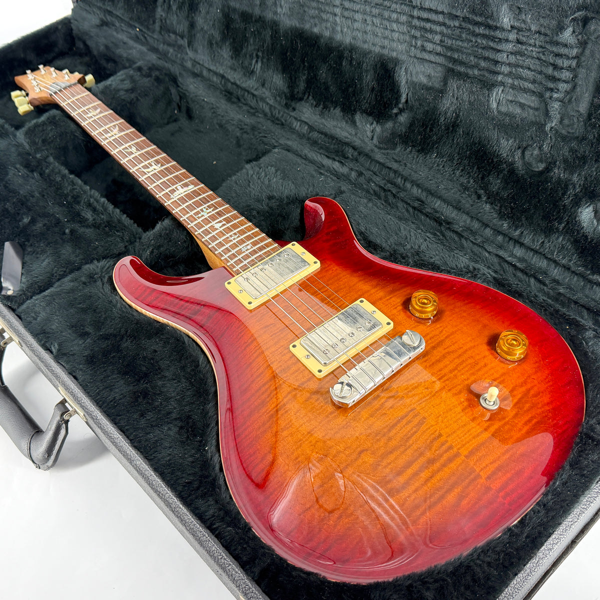 2001 PRS McCarty Solid Rosewood Neck - Dark Cherry Burst