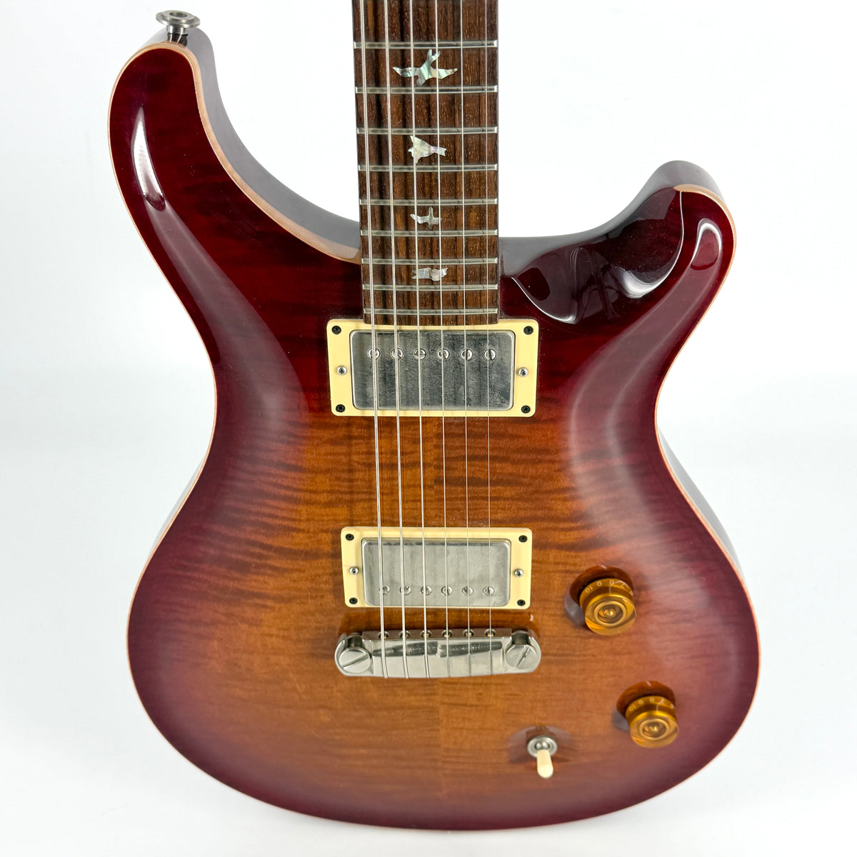 2001 PRS McCarty Solid Rosewood Neck - Dark Cherry Burst