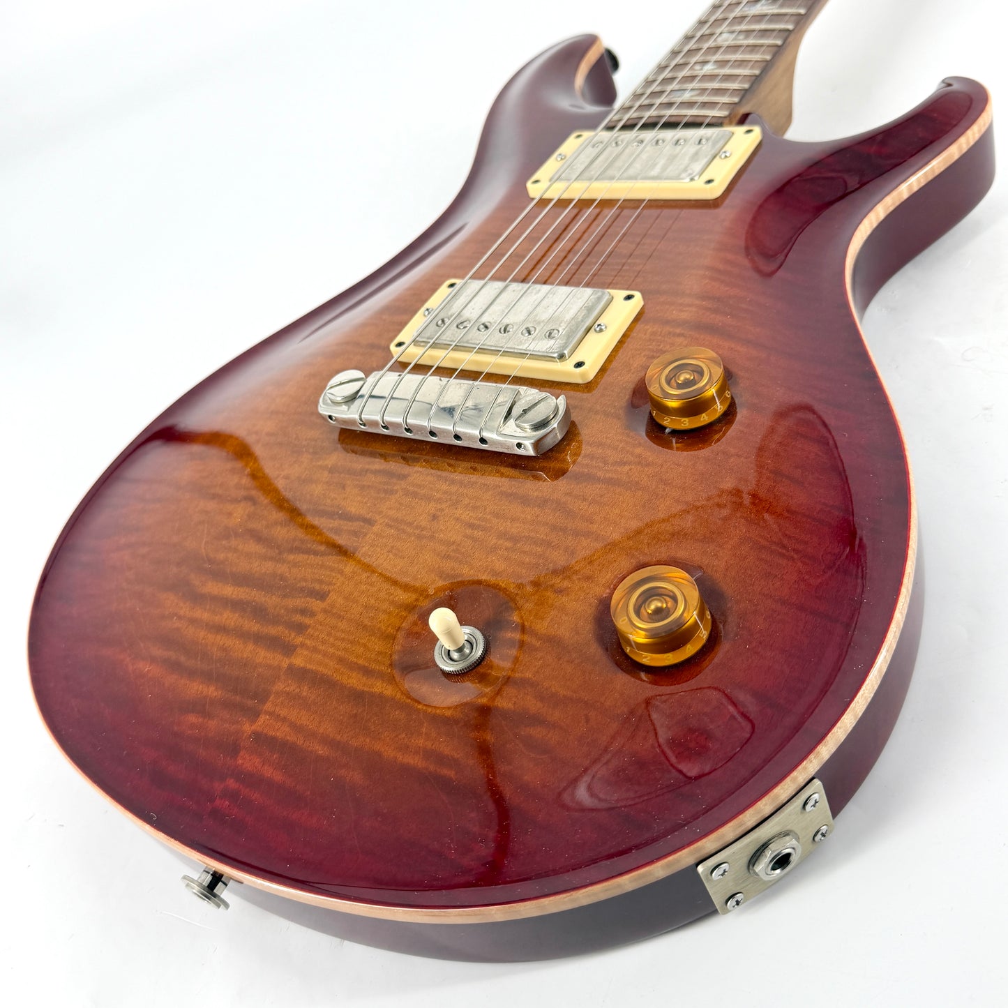 2001 PRS McCarty Solid Rosewood Neck - Dark Cherry Burst