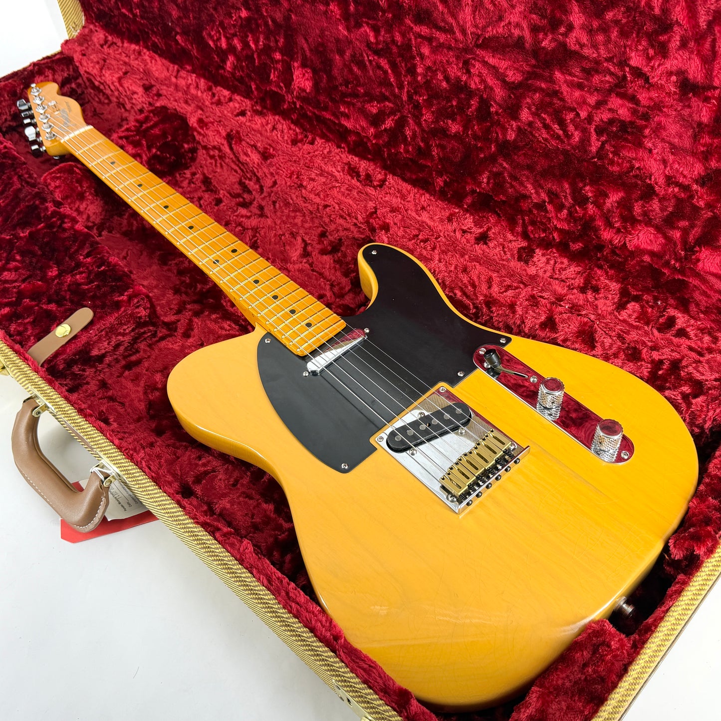 2025 Fender American Ultra Luxe Vintage 50s Telecaster - Butterscotch Blonde