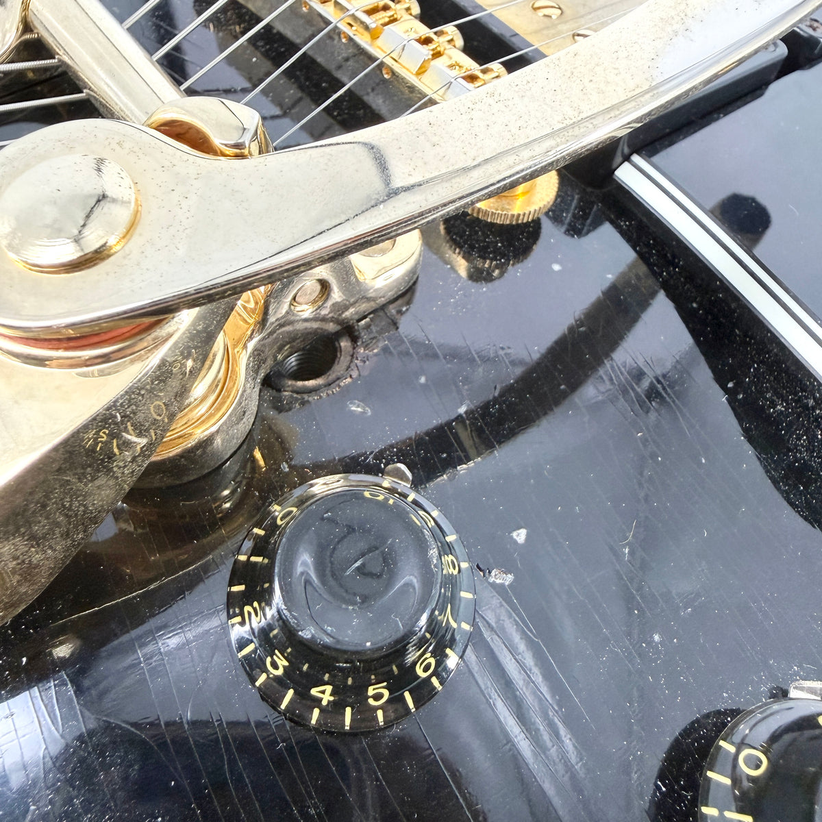 2023 Gibson Custom Murphy Lab Light Aged 1957 Les Paul Custom Triple Black Beauty - Ebony