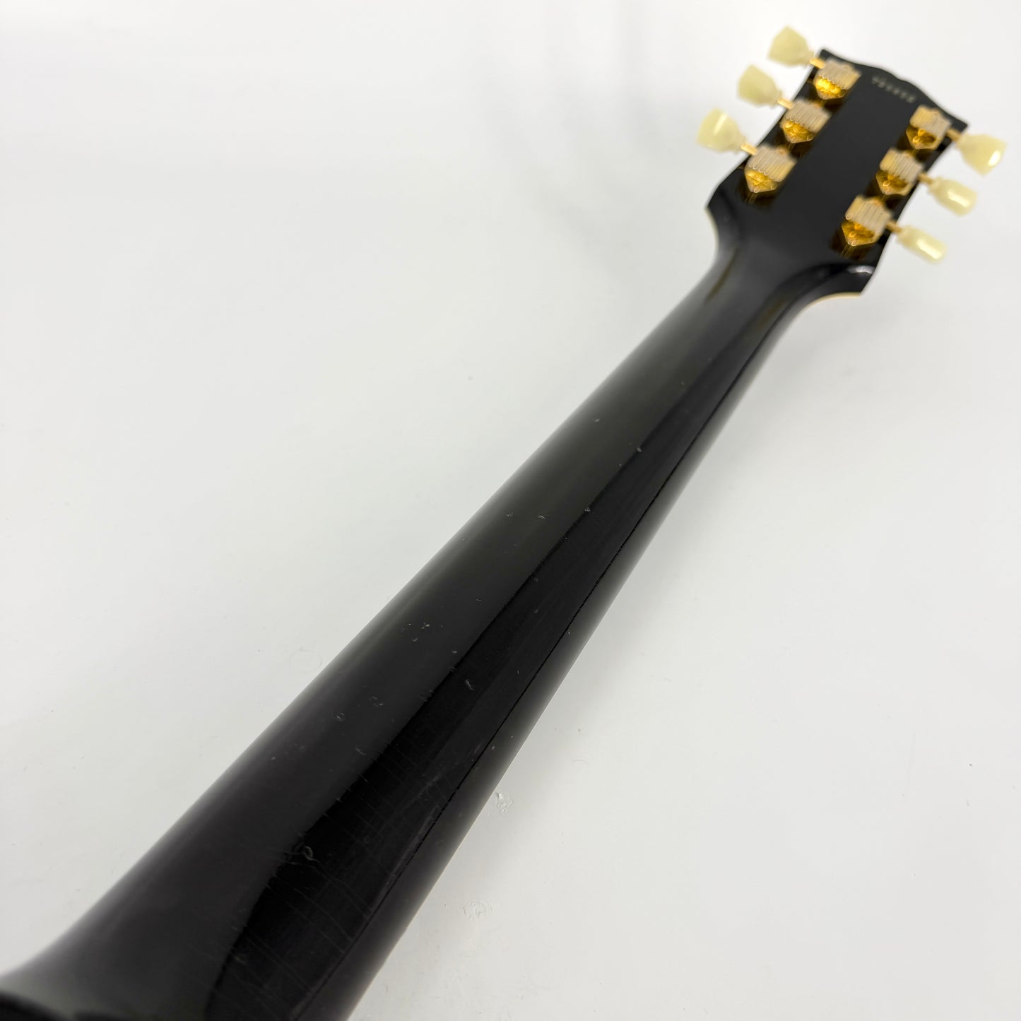 2023 Gibson Custom Murphy Lab Light Aged 1957 Les Paul Custom Triple Black Beauty - Ebony