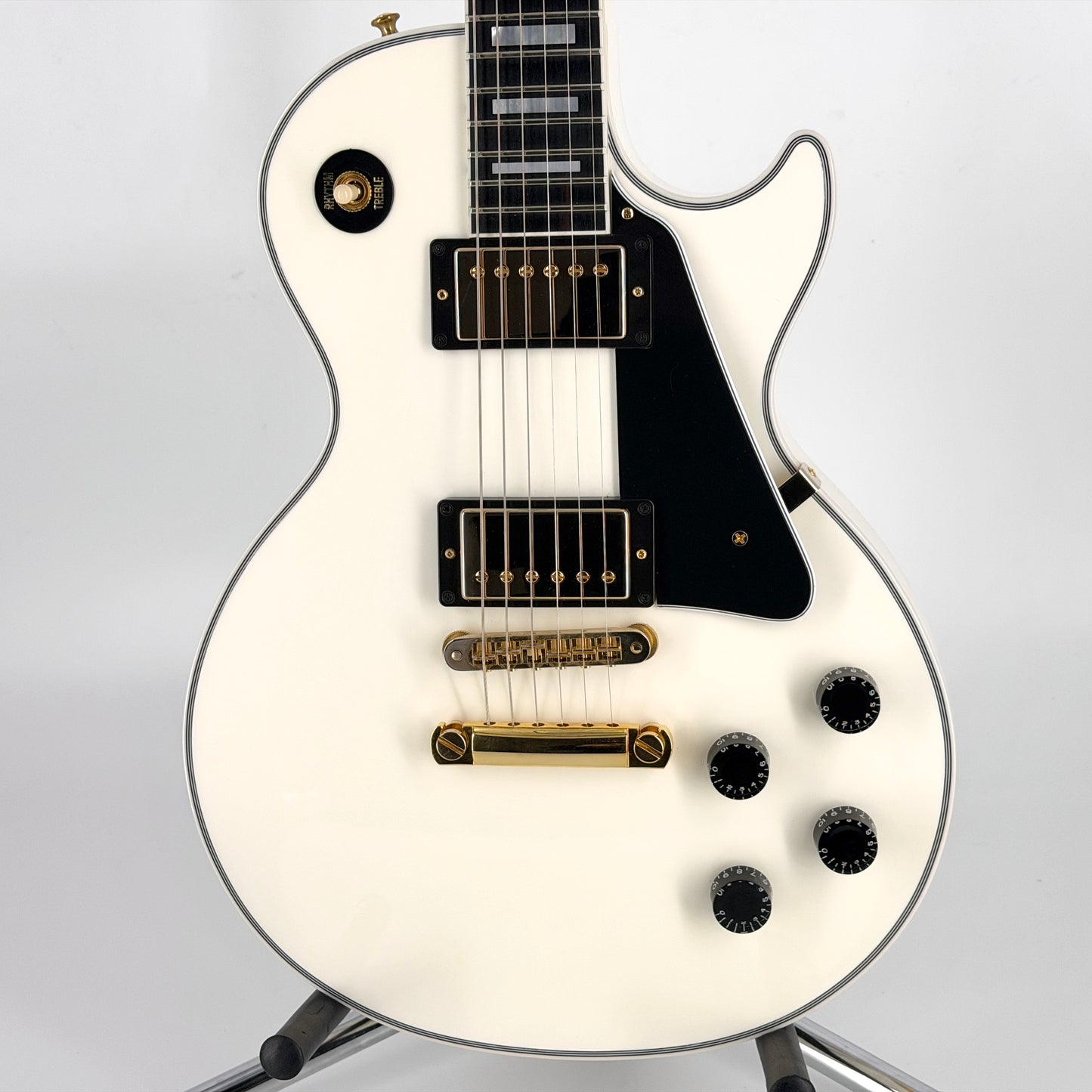 2019 Gibson Les Paul Custom – Alpine White