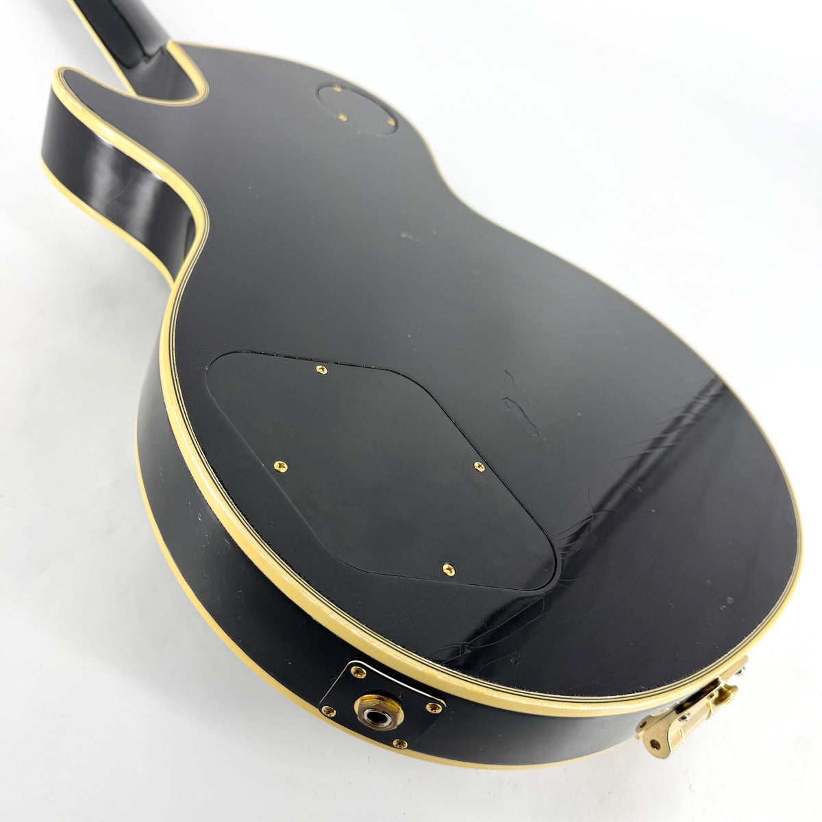 2023 Gibson Custom Murphy Lab Light Aged 1957 Les Paul Custom Triple Black Beauty - Ebony