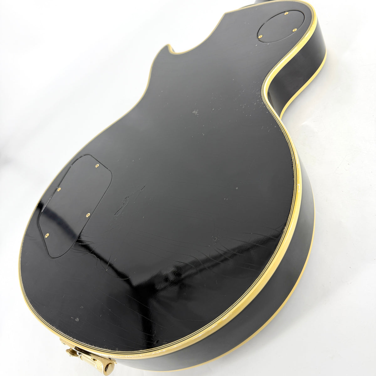 2023 Gibson Custom Murphy Lab Light Aged 1957 Les Paul Custom Triple Black Beauty - Ebony