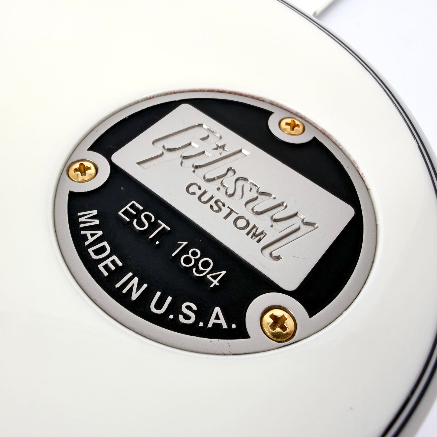 2019 Gibson Les Paul Custom – Alpine White