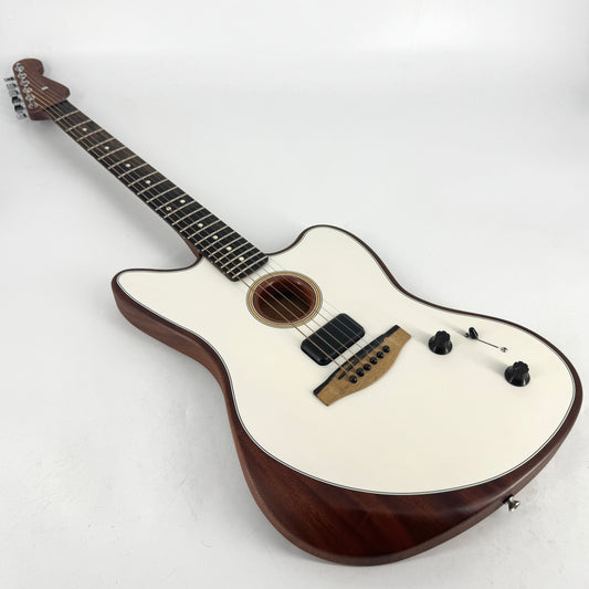 2021 Fender American Acoustasonic Jazzmaster - Arctic White