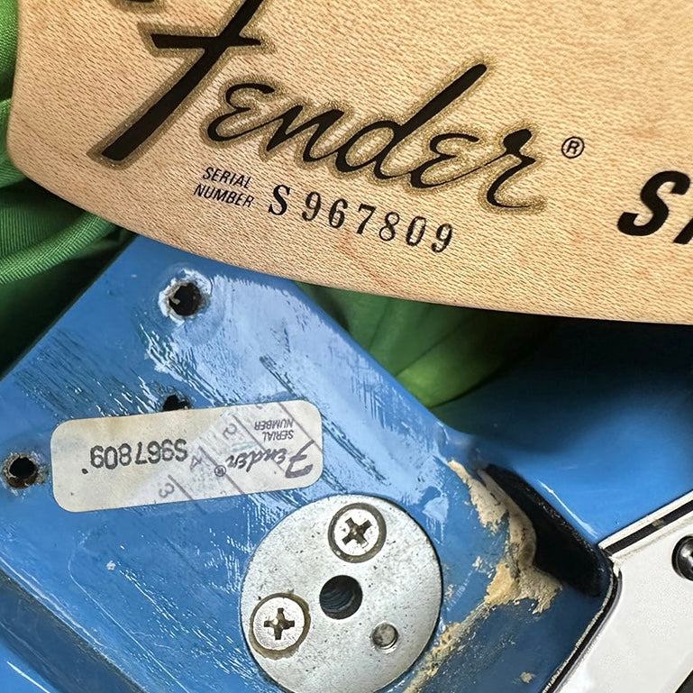 1981 Fender American International Series Hardtail Stratocaster – Maui Blue