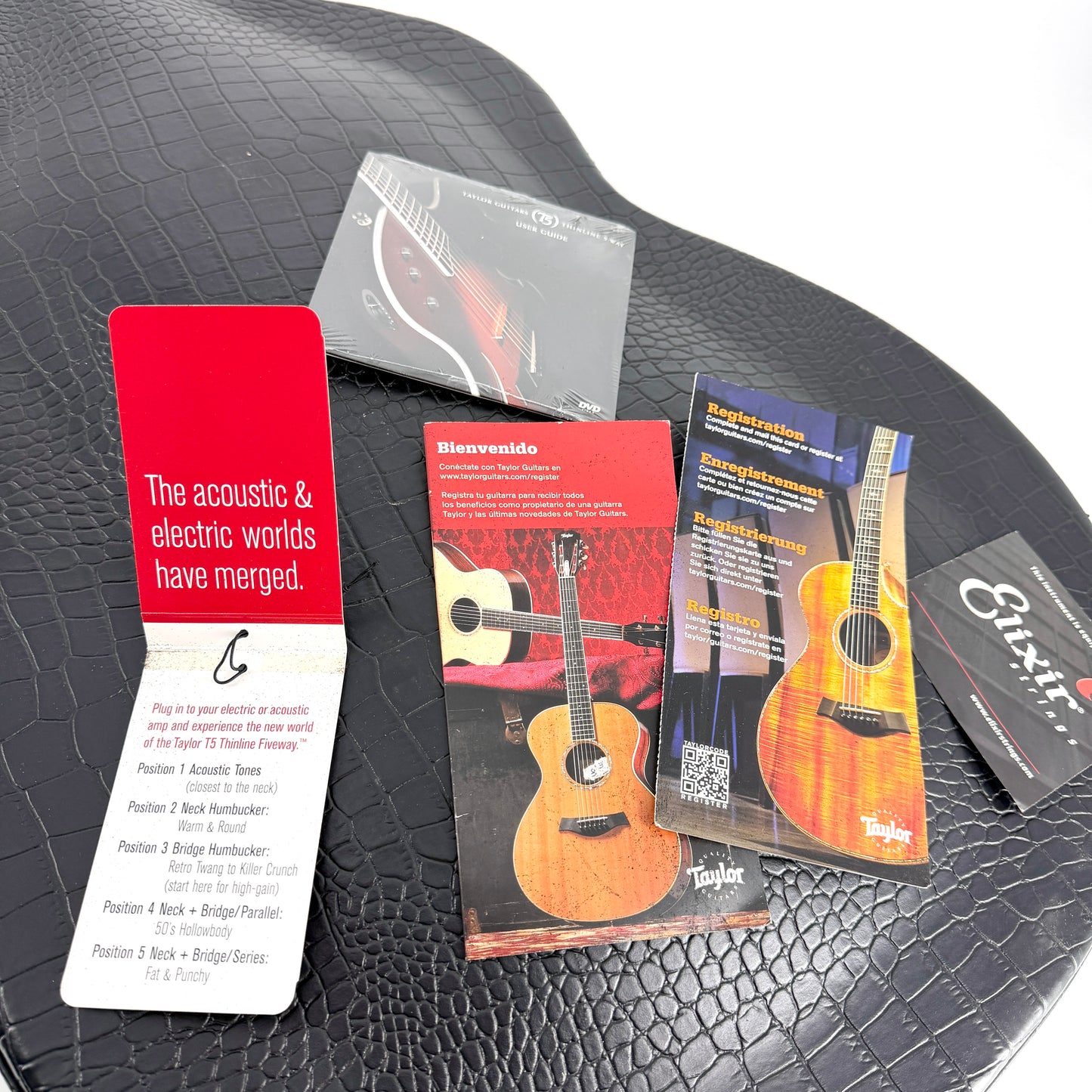 2011 Taylor T5-C Custom - Blue Edgeburst