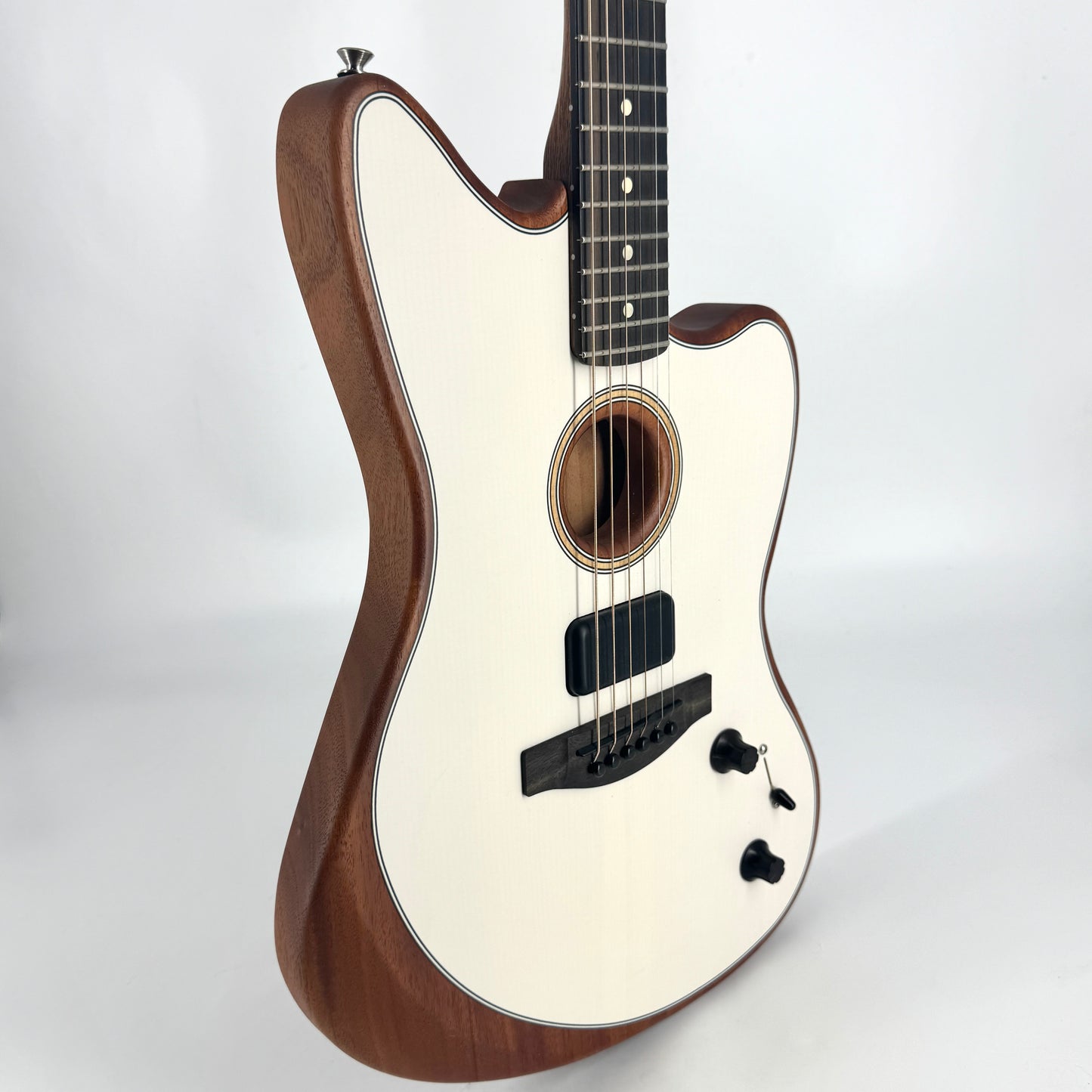 2021 Fender American Acoustasonic Jazzmaster - Arctic White