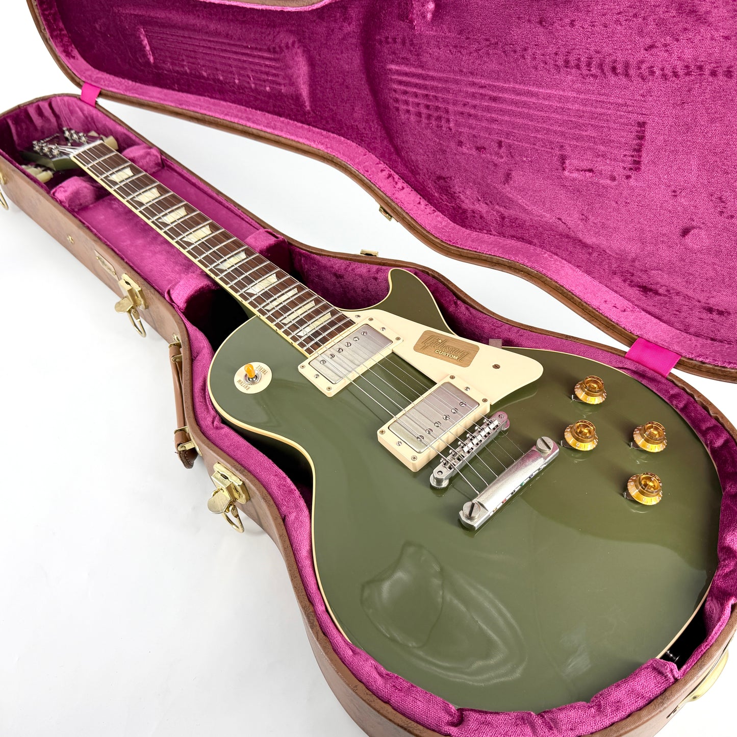 2015 Gibson Custom Shop Limited Edition 1958 Reissue Les Paul - Olive Grab Green