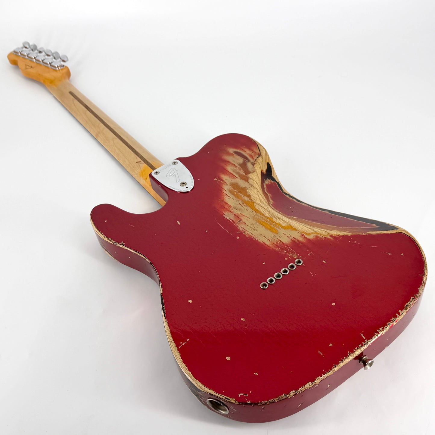 2023 Fender Custom Shop Paul Waller Masterbuilt Arc '72 Telecaster Deluxe Heavy Relic - Candy Apple Red over Sunburst