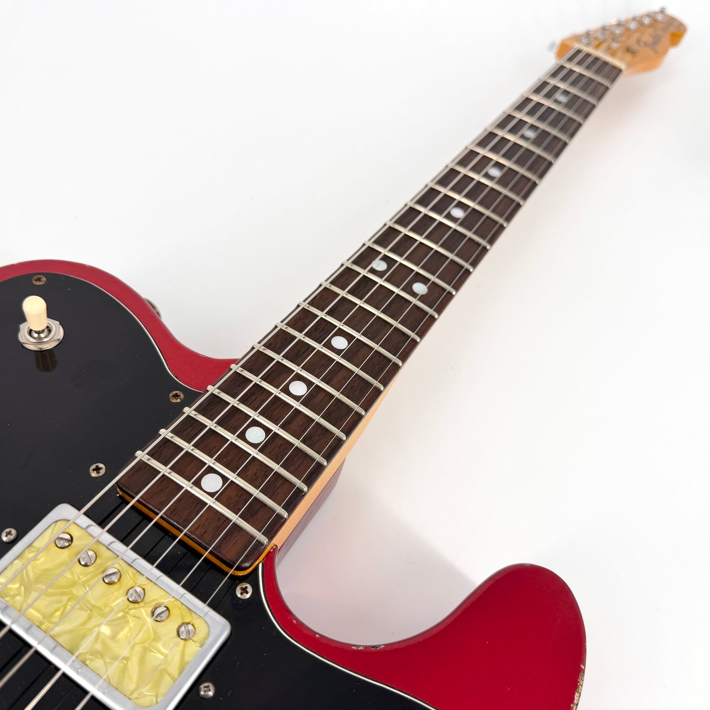 2023 Fender Custom Shop Paul Waller Masterbuilt Arc '72 Telecaster Deluxe Heavy Relic - Candy Apple Red over Sunburst