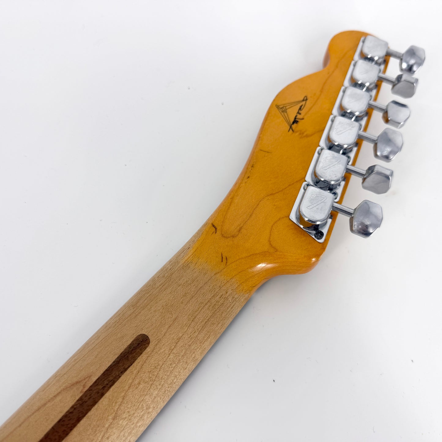 2023 Fender Custom Shop Paul Waller Masterbuilt Arc '72 Telecaster Deluxe Heavy Relic - Candy Apple Red over Sunburst