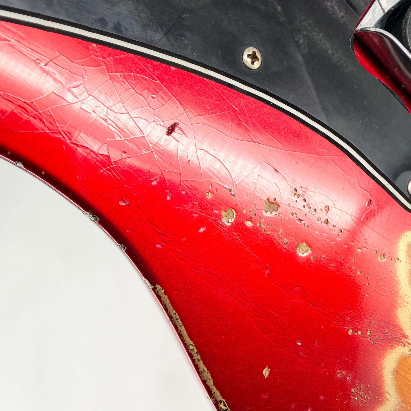 2023 Fender Custom Shop Paul Waller Masterbuilt Arc '72 Telecaster Deluxe Heavy Relic - Candy Apple Red over Sunburst