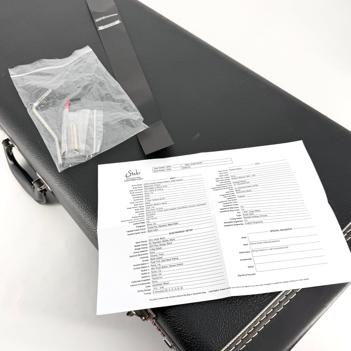 2011 Suhr Guthrie Govan Signature Antique Modern - Two Tone Tobacco Burst