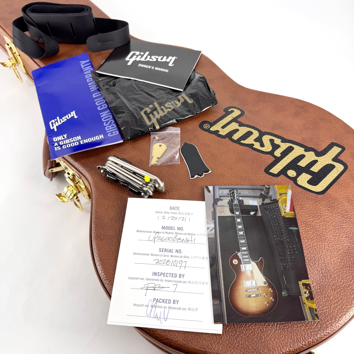 2021 Gibson Les Paul Standard 60’s  – Bourbon Burst