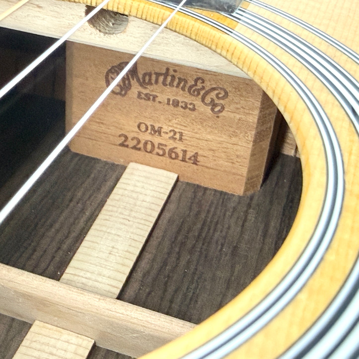 2017 Martin OM-21 – Natural