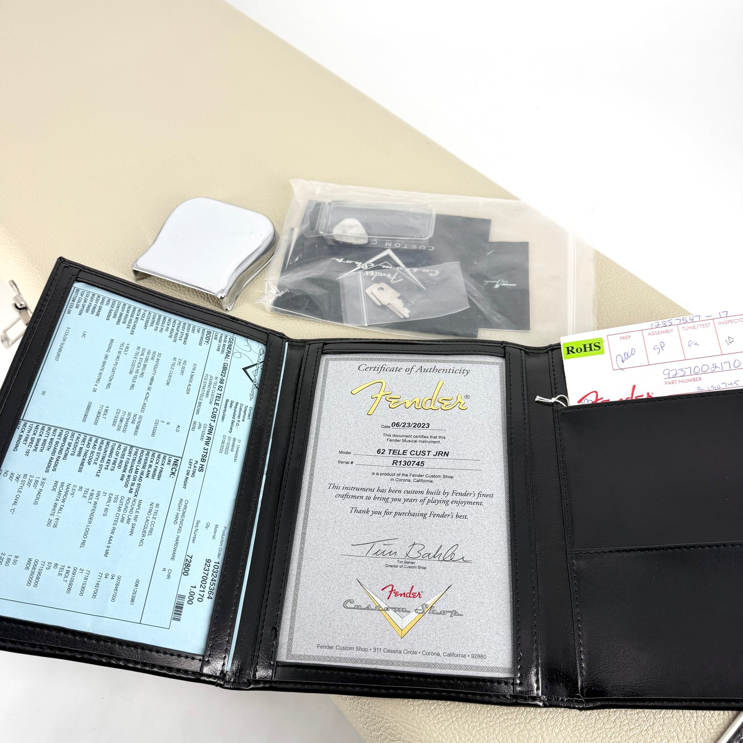 2023 Fender Custom Shop 1962 Telecaster Custom Journeyman Relic - 3 Tone Sunburst