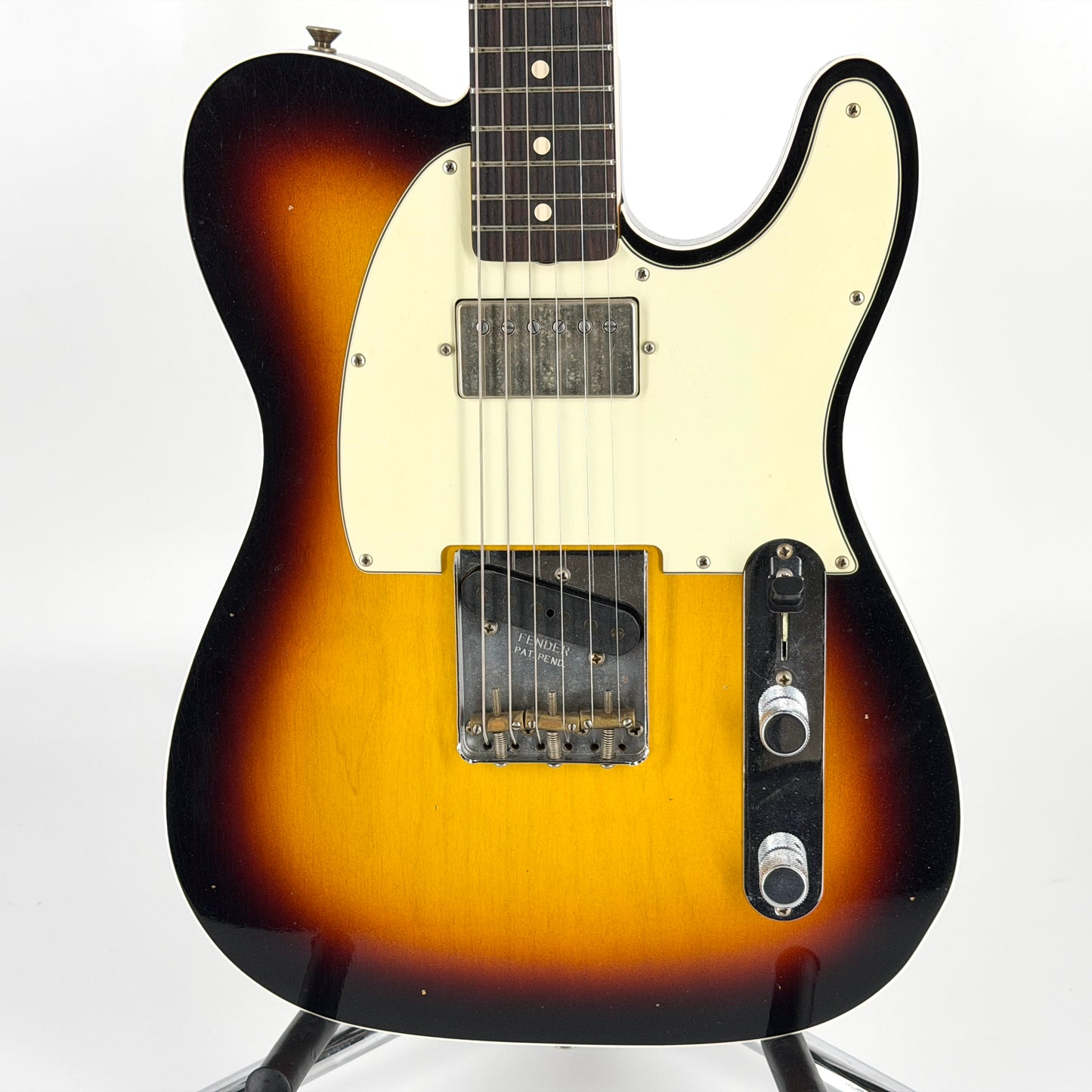2023 Fender Custom Shop 1962 Telecaster Custom Journeyman Relic - 3 Tone Sunburst
