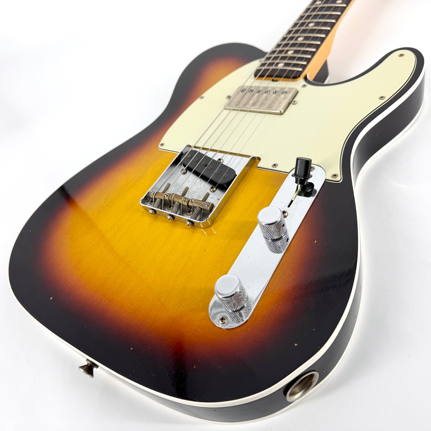 2023 Fender Custom Shop 1962 Telecaster Custom Journeyman Relic - 3 Tone Sunburst