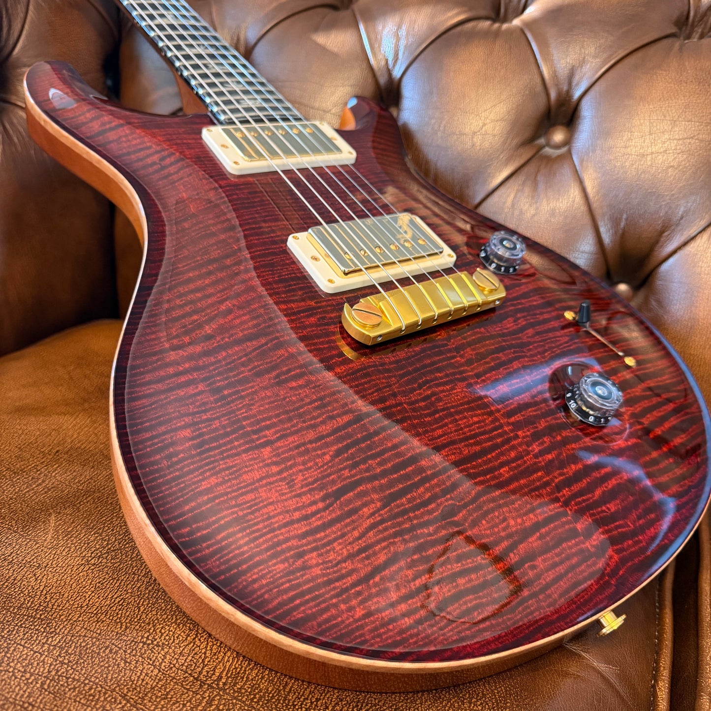 2011 PRS Limited Edition Artist V - Fire Red