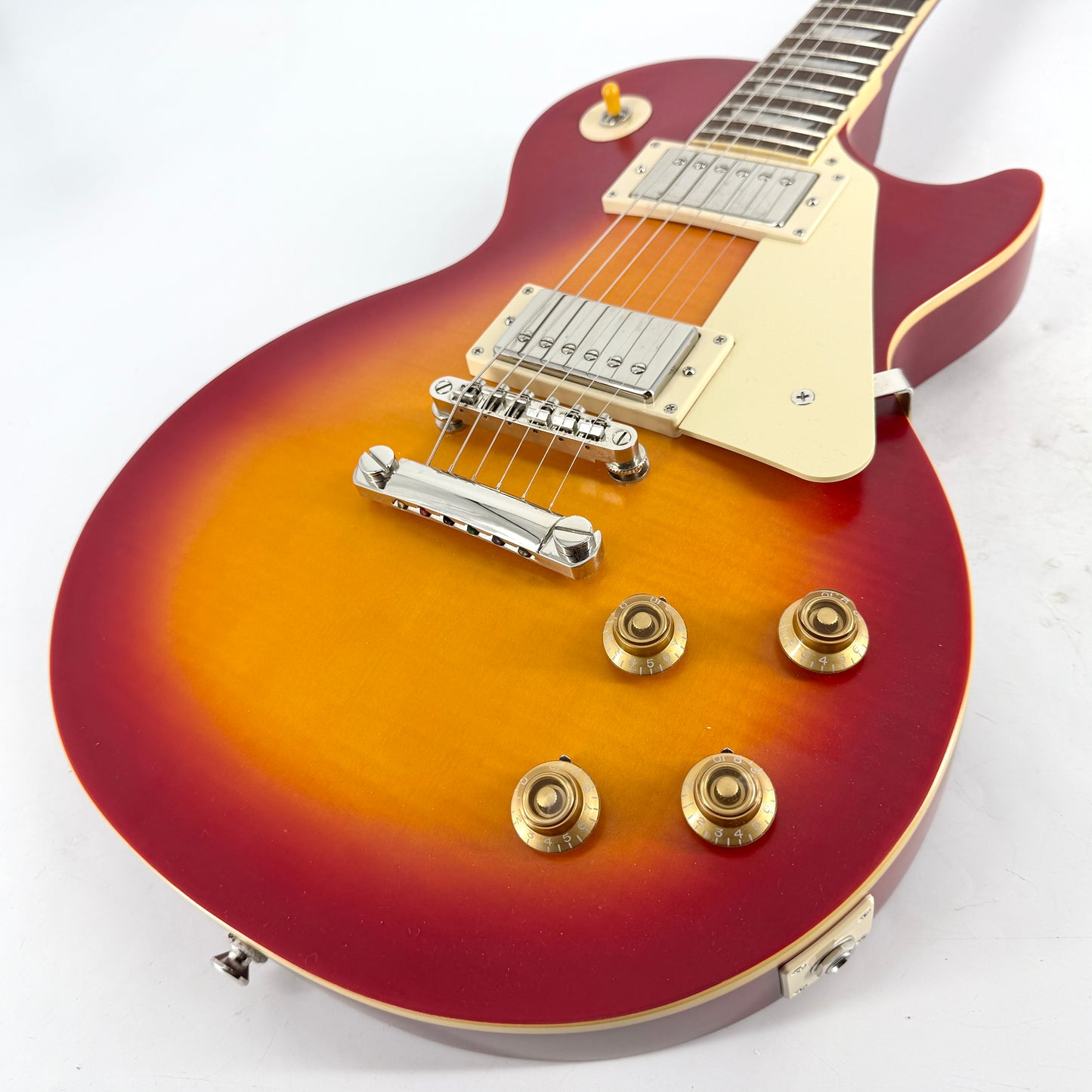 2021 Epiphone Limited Edition 1959 Les Paul Standard Outfit - Dark Aged Cherry Burst