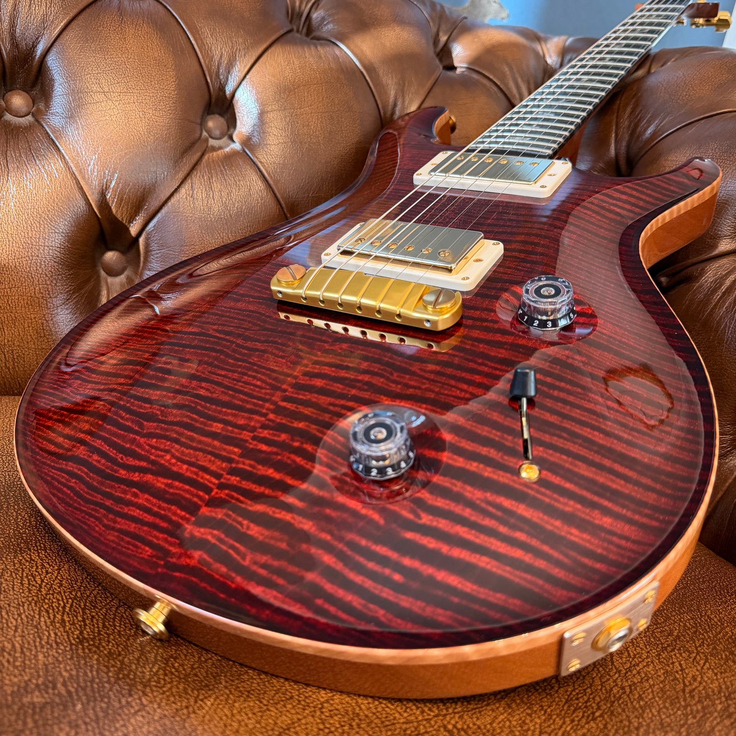 2011 PRS Limited Edition Artist V - Fire Red