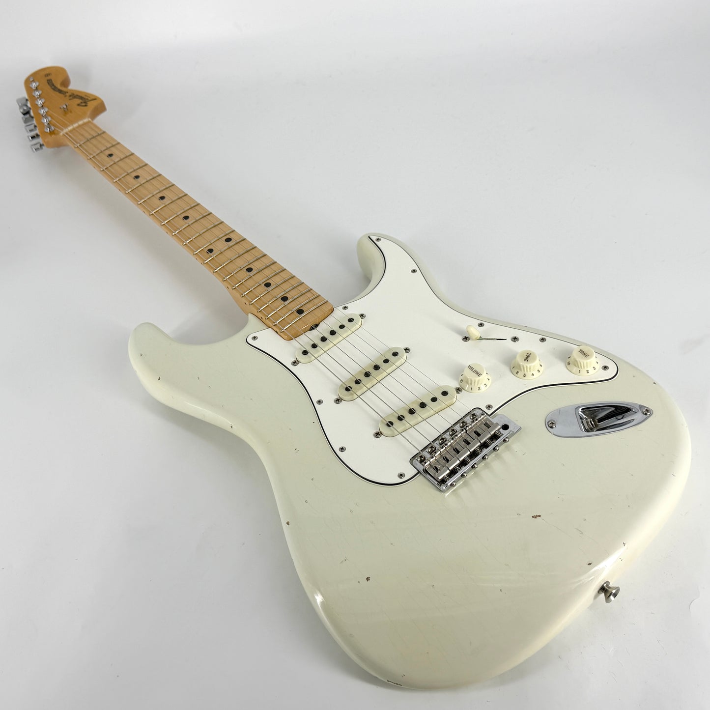 2020 Fender Custom Shop 1970 Stratocaster Journeyman Relic - Aged Olympic White