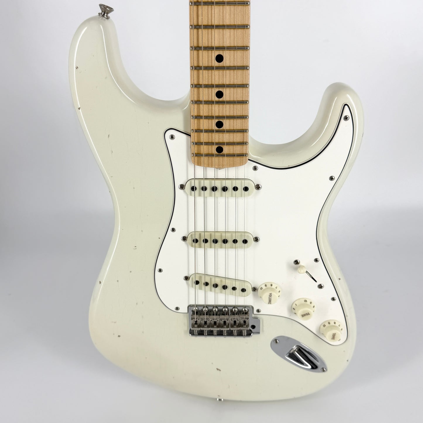 2020 Fender Custom Shop 1970 Stratocaster Journeyman Relic - Aged Olympic White