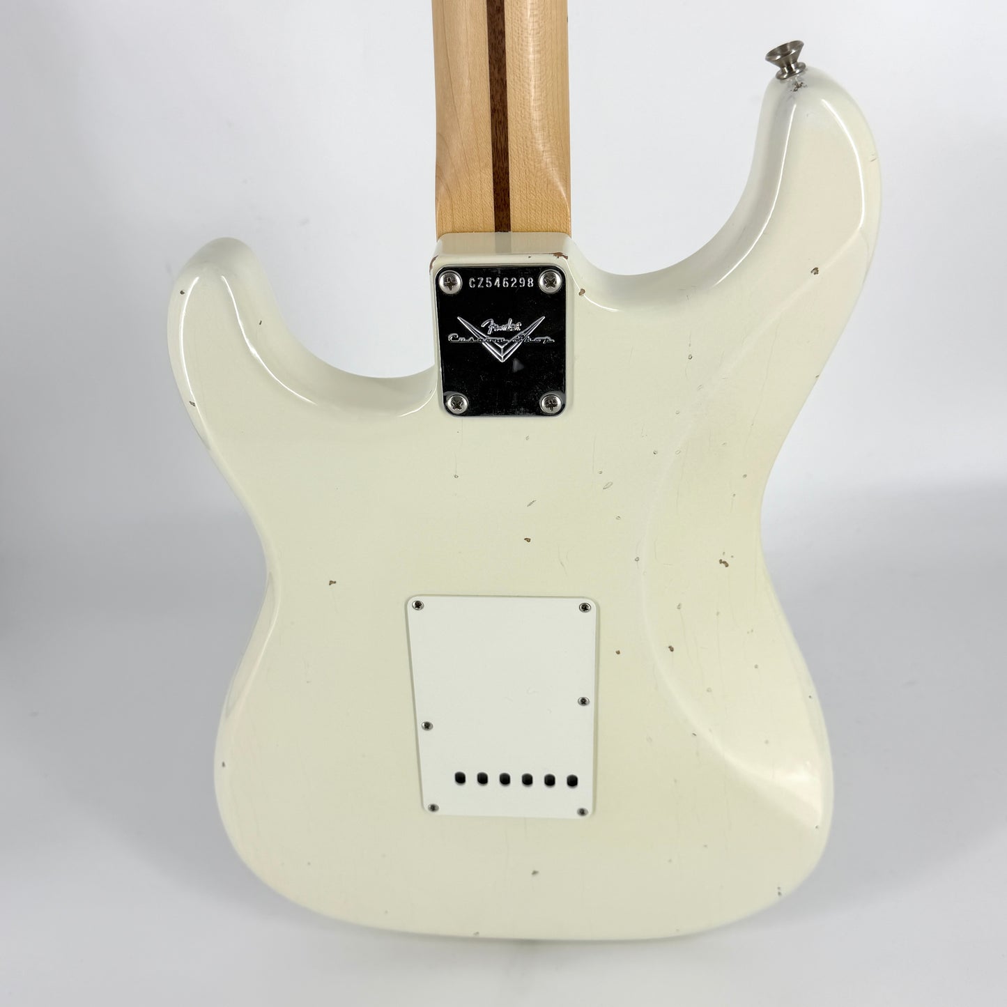 2020 Fender Custom Shop 1970 Stratocaster Journeyman Relic - Aged Olympic White