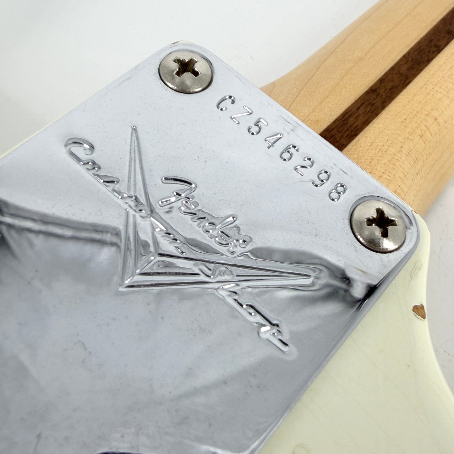 2020 Fender Custom Shop 1970 Stratocaster Journeyman Relic - Aged Olympic White