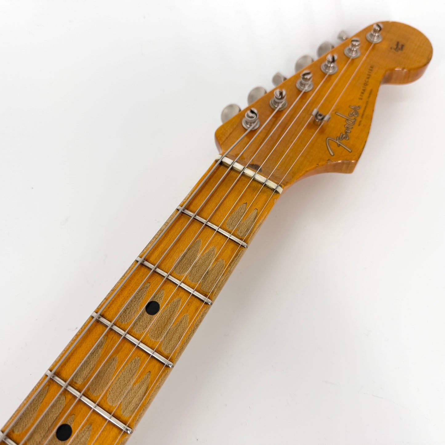 2016 Fender Custom Shop Ltd Edition '59 Stratocaster Heavy Relic - Olive Drab Green over Lake Placid Blue