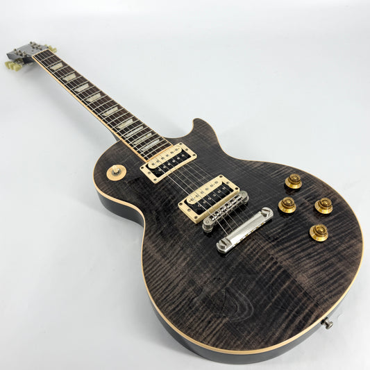2005 Gibson Les Paul Standard Plus – Trans Black
