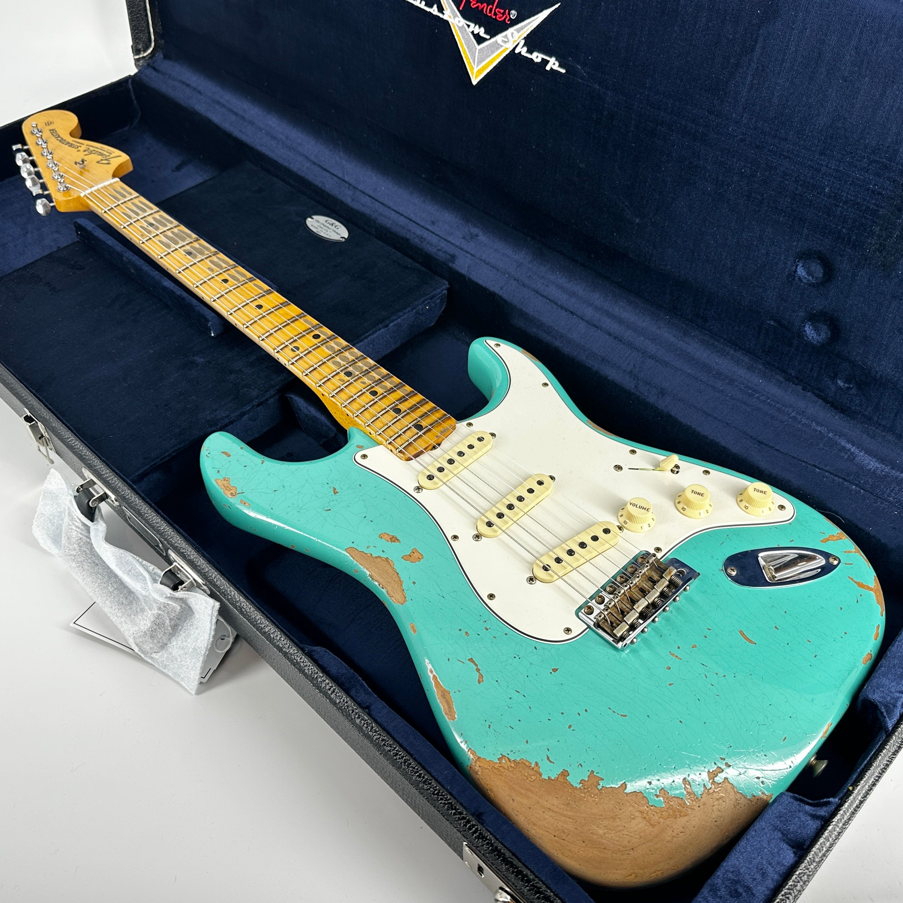 2023 Fender Custom Shop '69 Heavy Relic Stratocaster - Sea Foam 