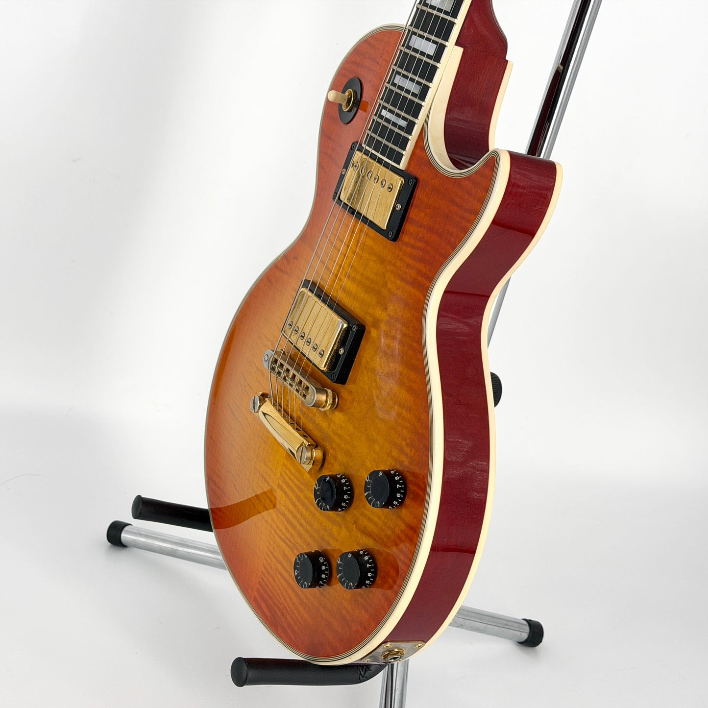 2001 Gibson Les Paul Custom – Tangerine Burst