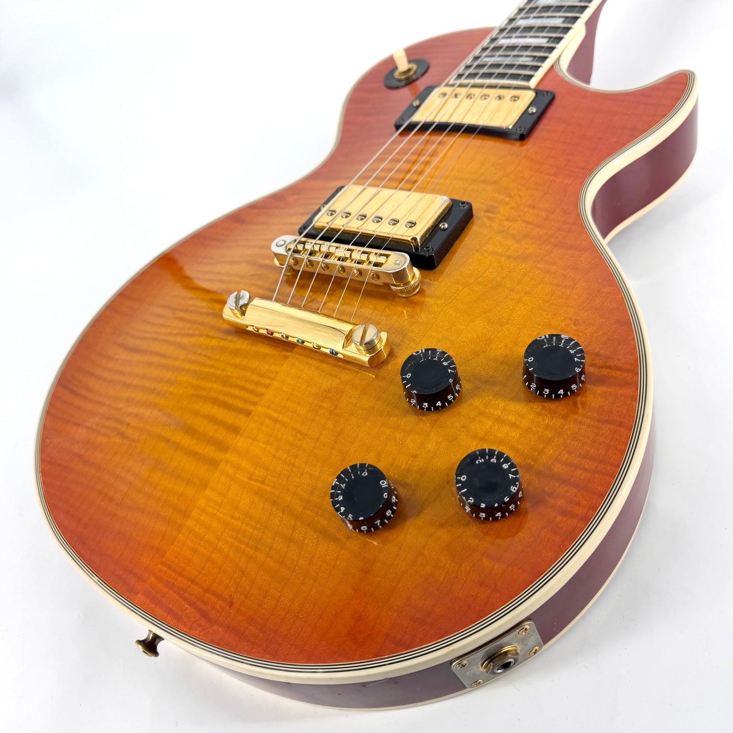 2001 Gibson Les Paul Custom – Tangerine Burst