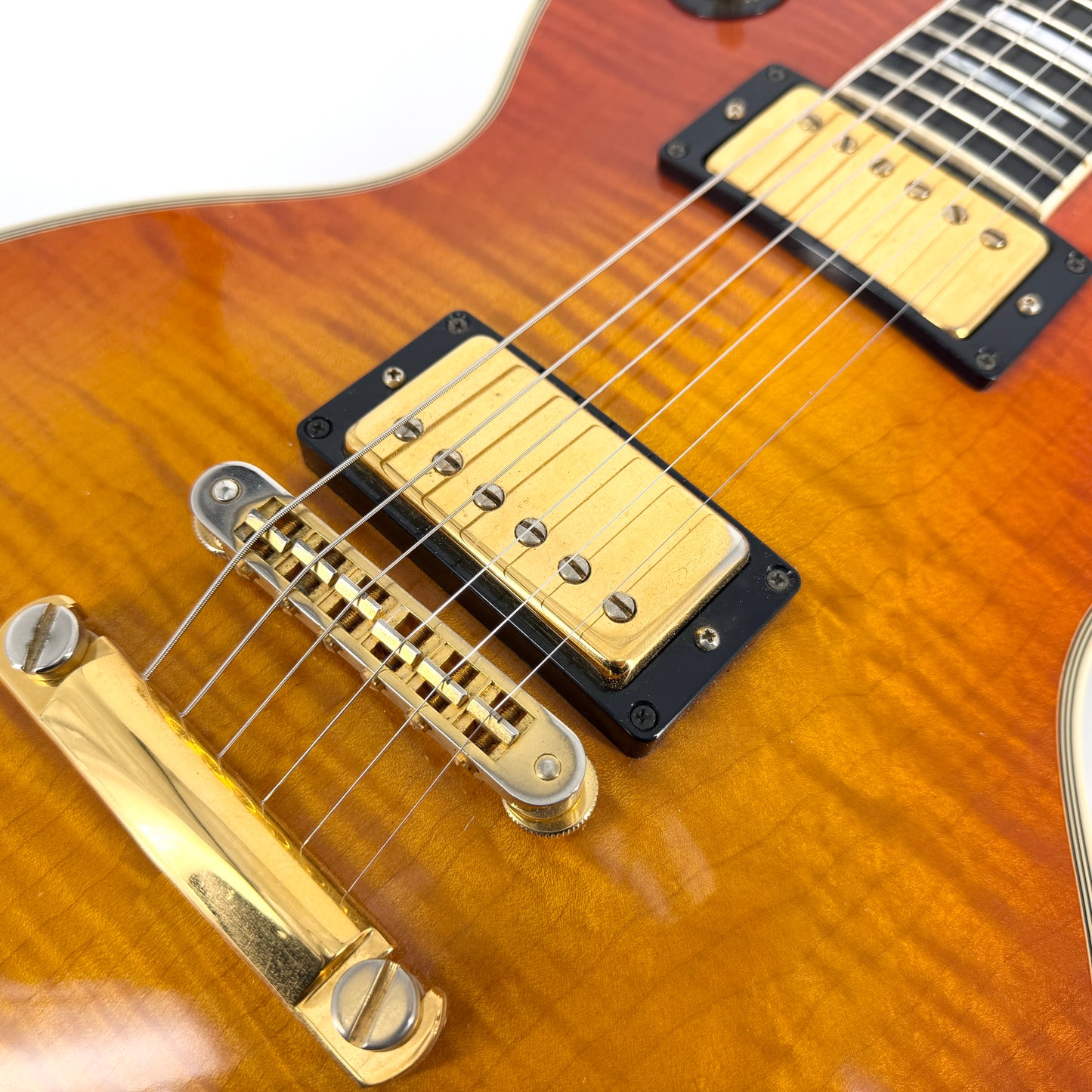2001 Gibson Les Paul Custom – Tangerine Burst