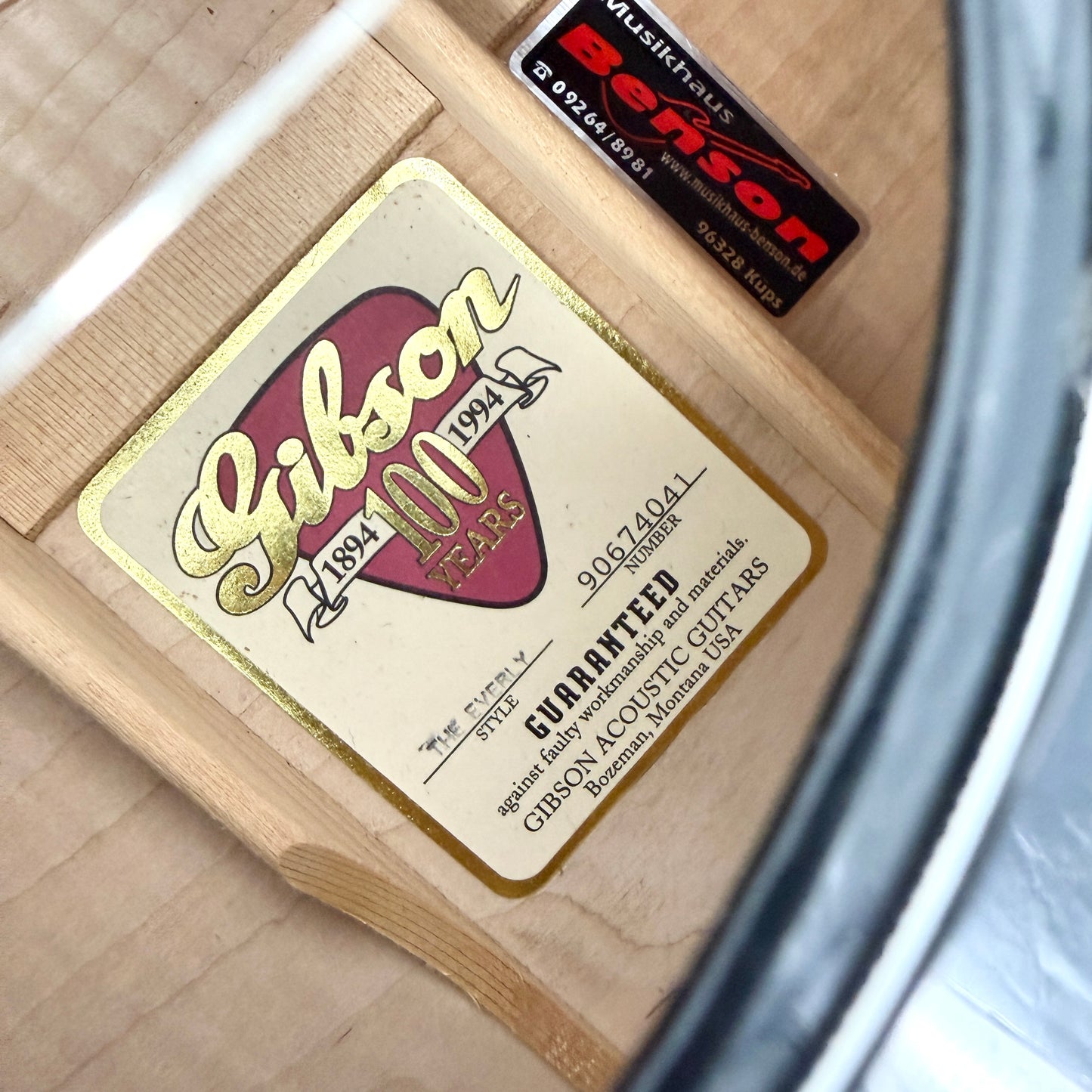 1994 Gibson 'The Everly' 100th Anniversary J-180 - Ebony