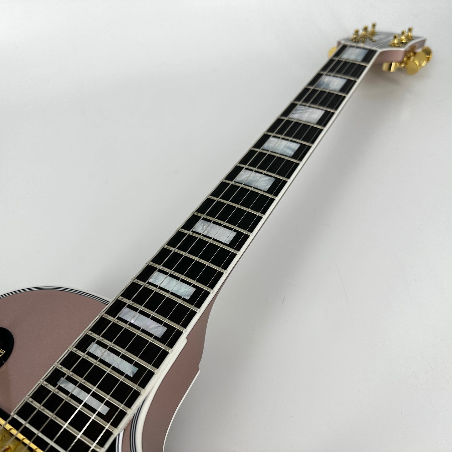 2023 Gibson Custom Made to Measure Les Paul Custom - Rose Gold Sparkle