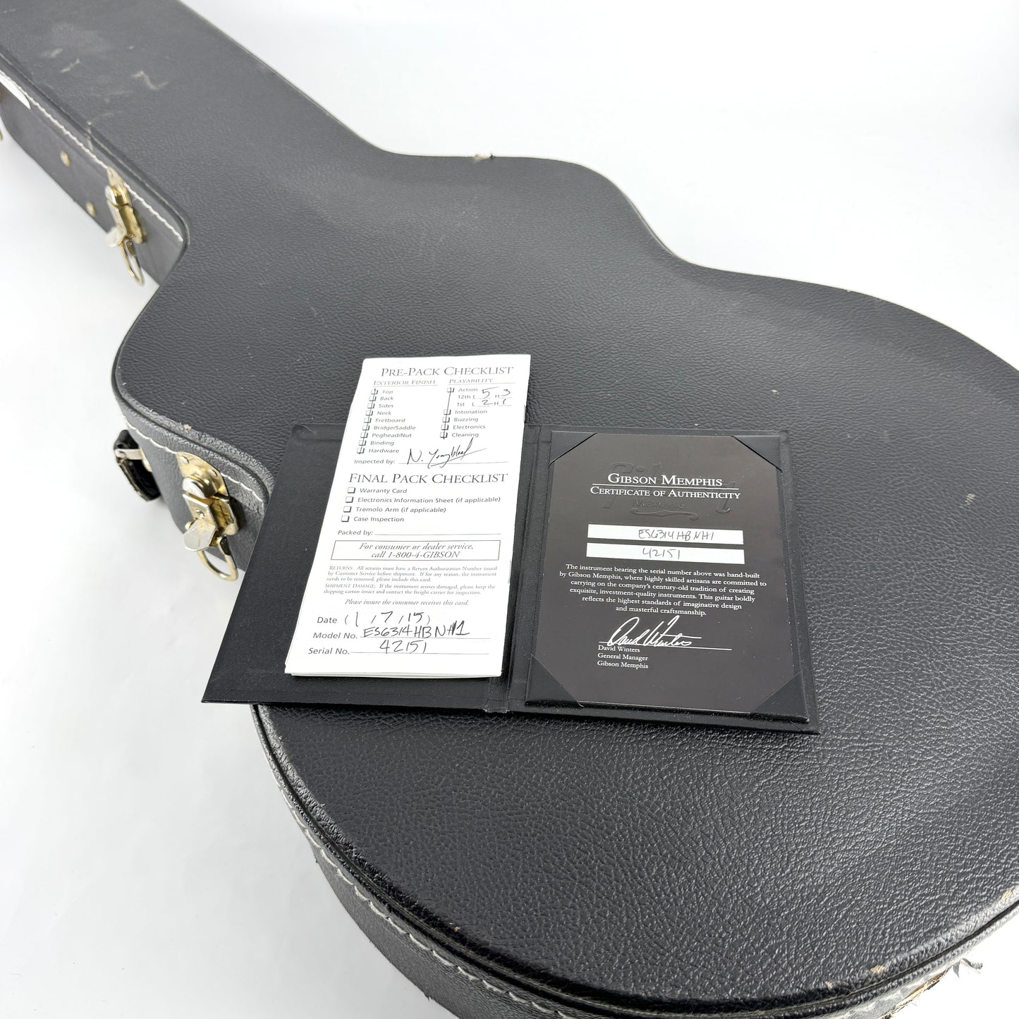 2015 Gibson '63 Reissue ES-335TD – Historic Burst VOS